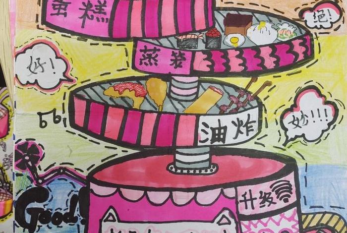 生活好帮手幼儿作品画 生活好帮手手工制作