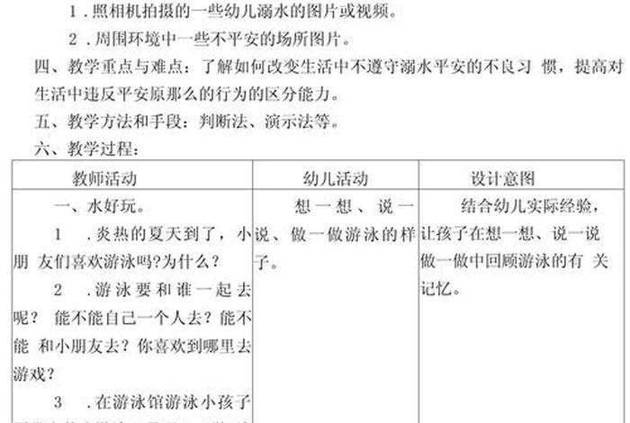 大班生活活动教案、大班生活活动教案《自己洗澡真开心》