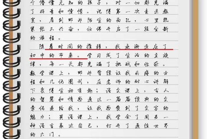 初二的生活作文500字；初二的生活作文600字