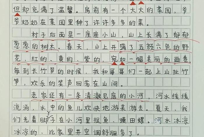 我的乡下生活作文 我的乡下生活作文四百