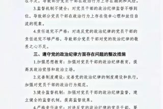 严格组织生活存在问题及整改措施 - 严格组织生活存在问题及整改措施及目标