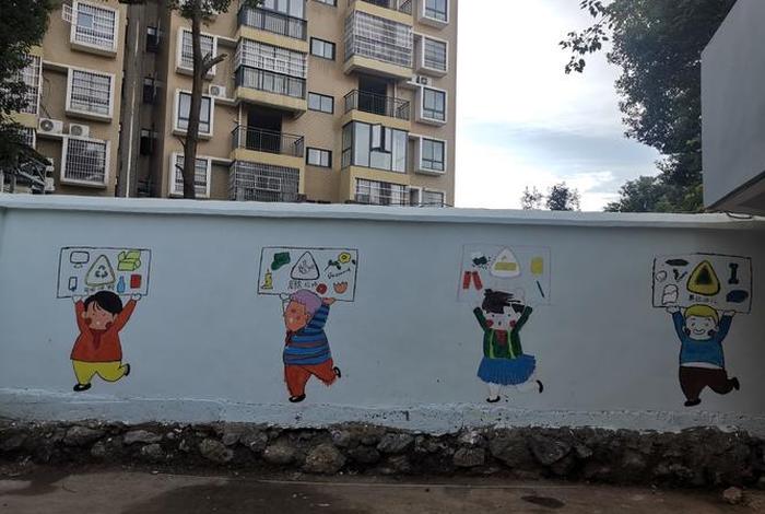 社区生活主题墙图片 - 社区生活图片画作 社区生活主题墙图片 - 社区生活图片画作