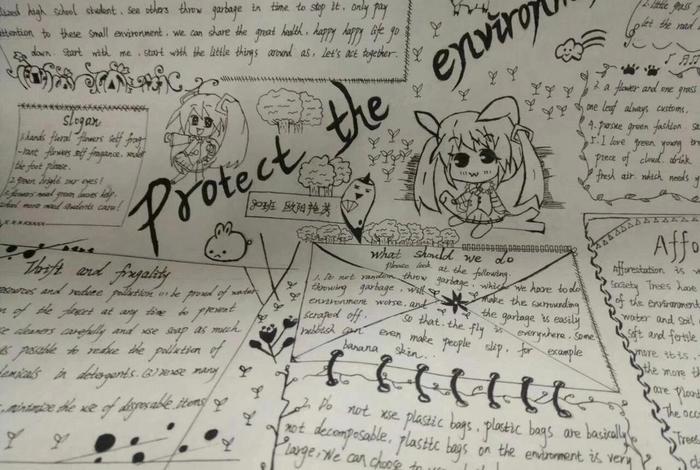 高中生活英文手抄报内容怎么写 - 高中生活英文手抄报内容怎么写的