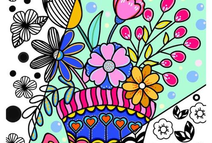 生活与艺术 生活与艺术中的花儿童画