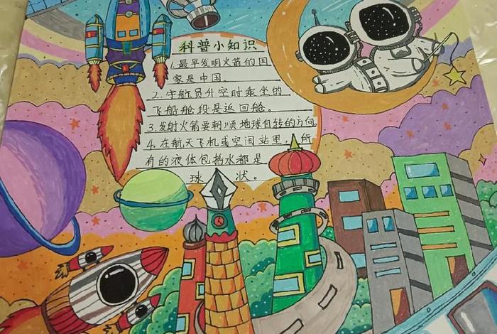 科技生活手抄报 一等奖 - 科技生活绘画
