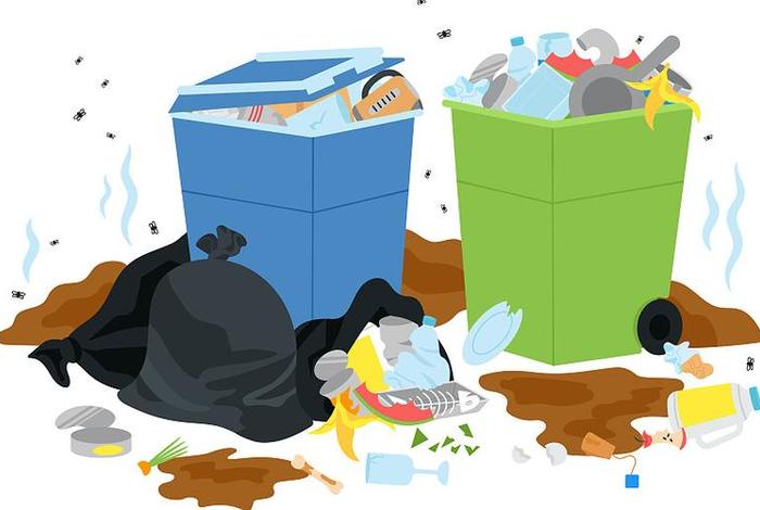 生活垃圾污染素材视频 - 垃圾污染视频动画片