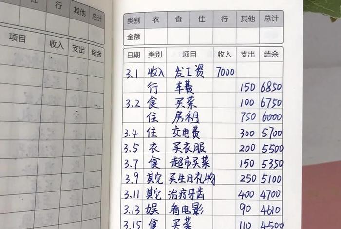 生活记账本（生活记账本 家用）