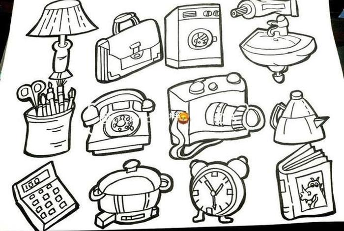 生活中的图形物品图片 - 生活中的图形绘画