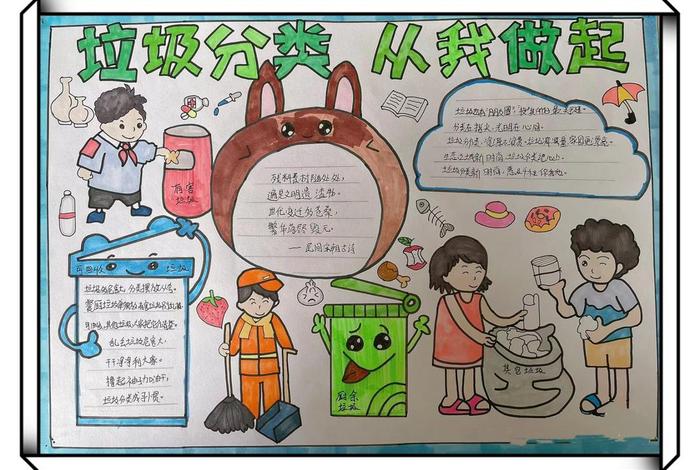 生活垃圾分类手抄报简单又好看 - 生活垃圾分类手抄报简单又好看一等奖 生活垃圾分类手抄报简单又好看 - 生活垃圾分类手抄报简单又好看一等奖