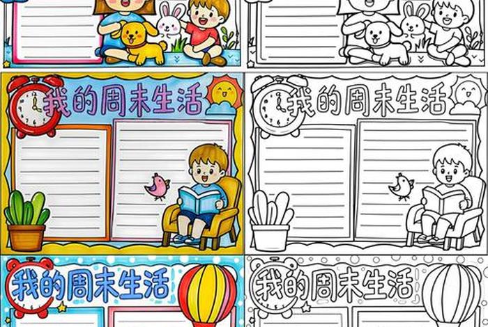我的周末生活手抄报,我的周末生活手抄报图片 我的周末生活手抄报,我的周末生活手抄报图片