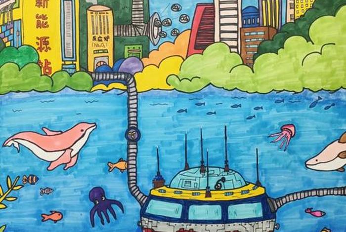 未来智能生活科幻画 - 未来智能生活绘画 未来智能生活科幻画 - 未来智能生活绘画