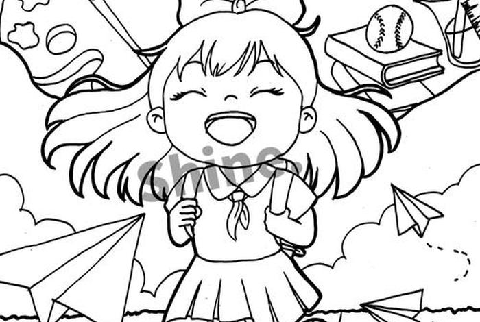 校园生活图片绘画简单 - 校园生活图片大全