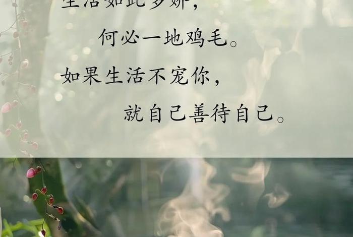 生活犹如一地鸡毛 - 生活就像一地鸡毛的文案