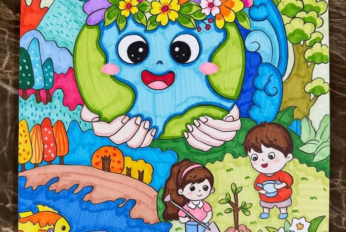 绿色生活低碳环保的画、低碳环保,绿色生活儿童画 绿色生活低碳环保的画、低碳环保,绿色生活儿童画