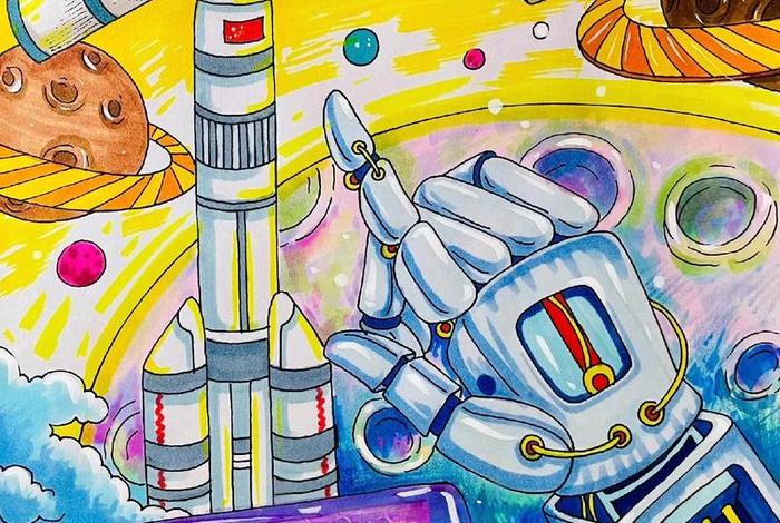 未来智能生活 科幻画展教案大班;智能未来生活科技图画 未来智能生活 科幻画展教案大班;智能未来生活科技图画