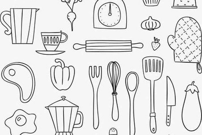 家庭生活用品绘画、生活家庭用品大全