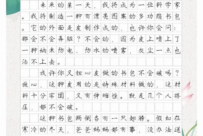 未来智能生活作文 - 未来智能生活作文怎么写400字开头和结尾