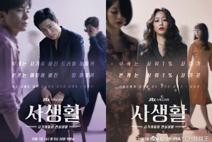 私生活海报；私生活一共几集