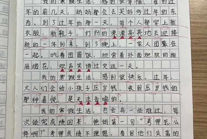 生活日记400字寒假 - 寒假生活曰记400字