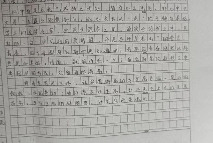 生活充满诗意作文800字 - 生活充满诗意是什么意思