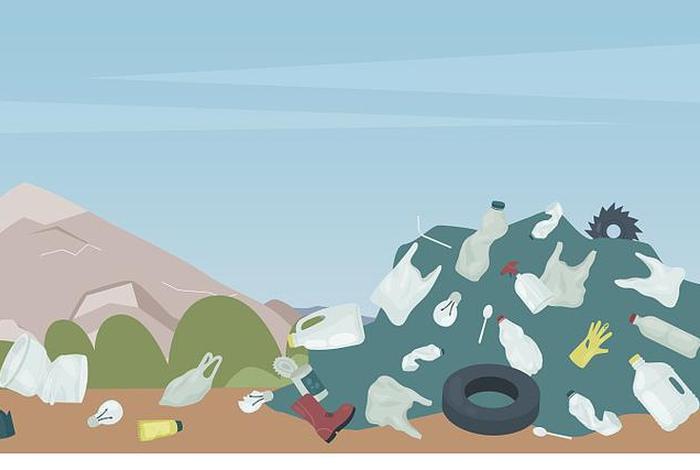 生活垃圾污染素材视频 - 垃圾污染视频动画片