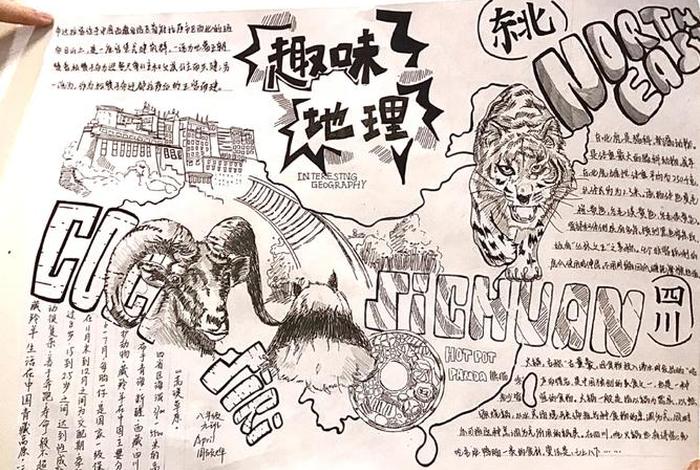 地理与生活手抄报高中 - 地理手抄报高中唯美