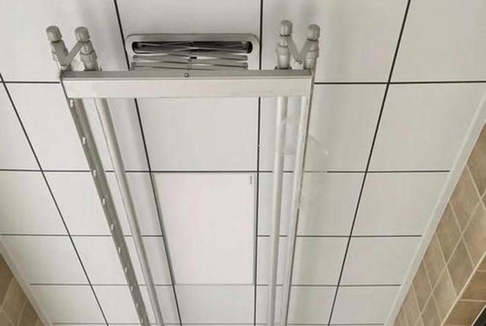 生活阳台吊顶后晾衣杆怎么安装（阳台有吊顶的怎么安装升降晾衣架）