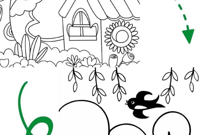 生活美景图片、生活美景简笔画