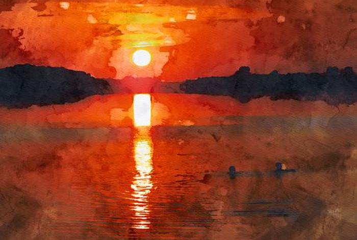 晨曦日常生活插画,晨曦罨画 晨曦日常生活插画,晨曦罨画