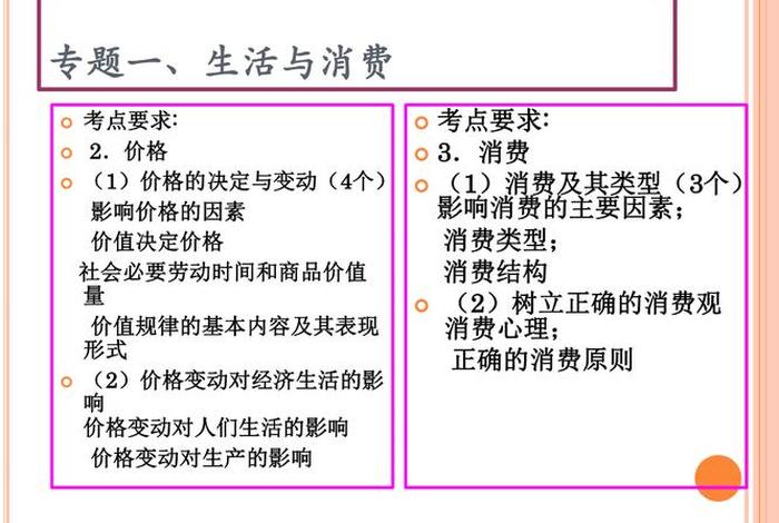 生活与消费的关系 生活与消费的知识点