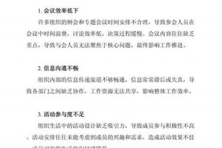 严格组织生活问题清单 严格组织生活方面建议