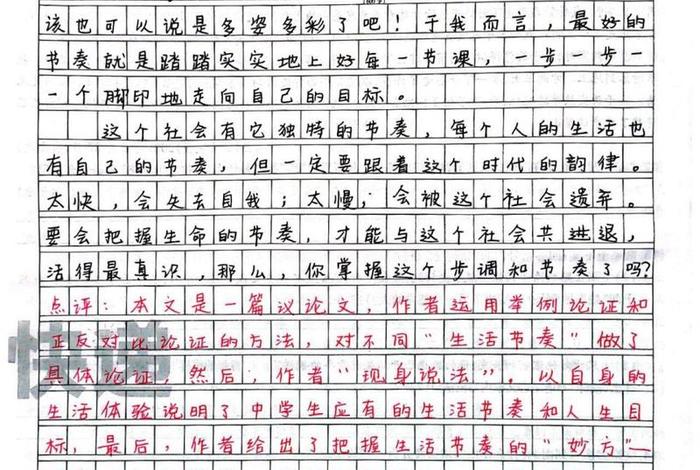 这是我的生活作文600字、这,是我的生活节奏作文