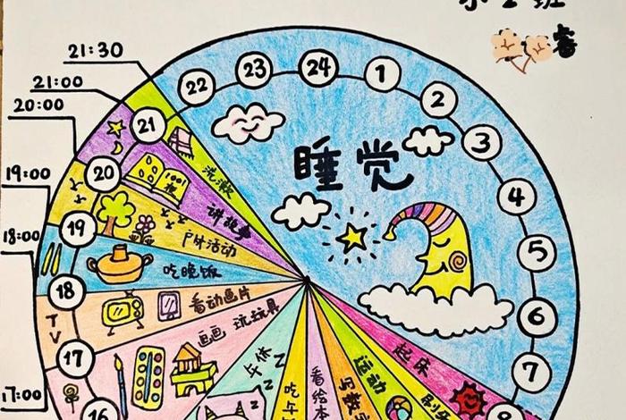 生活作息时间表怎么画；生活作息时间表怎么做