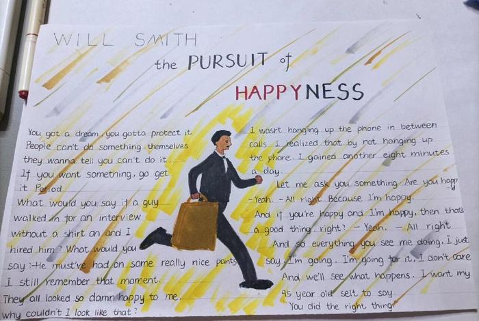 幸福生活英语手抄报 - 幸福生活英文翻译