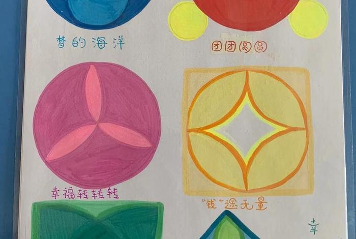 生活中的图案有哪些、生活中的图案画