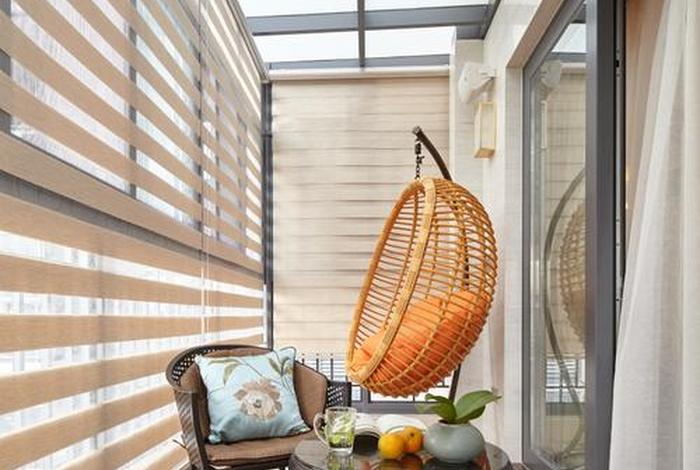 生活阳台吊顶装修效果图；生活阳台吊顶装修效果图片