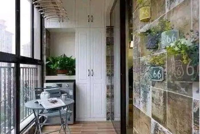 生活阳台 瓷砖；生活阳台瓷砖铺贴效果图