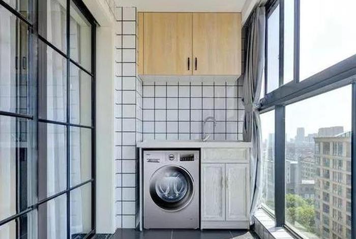 阳台墙砖上墙效果图 阳台墙面瓷砖效果图,阳台墙面瓷砖效果图案例