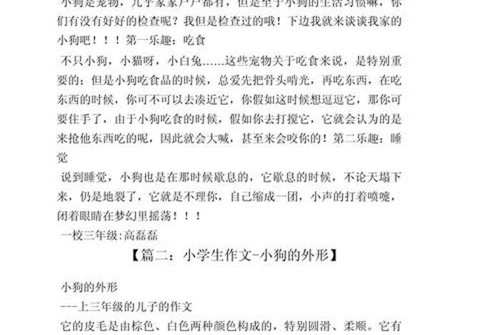 狗的生活习性，狗的生活特点有哪些