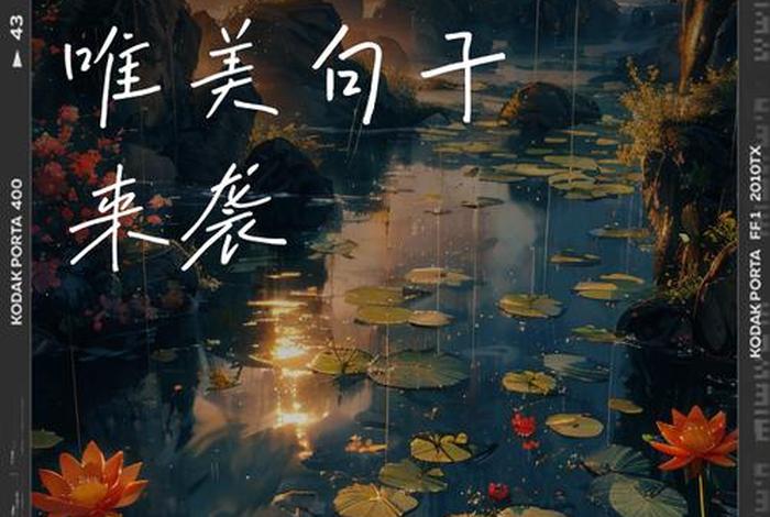 生活过成诗的唯美图片（生活过成诗的唯美图片大全）