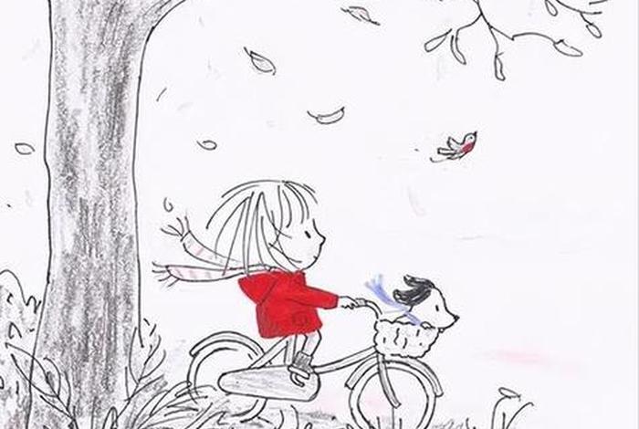 日常生活插画简笔画，日常生活的插画