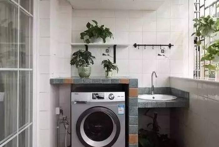 生活阳台砖夹（阳台用砖砌大柜效果图）