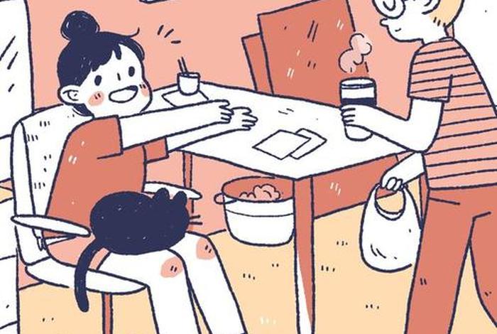 日常生活插画图片大全、日常生活画画图片