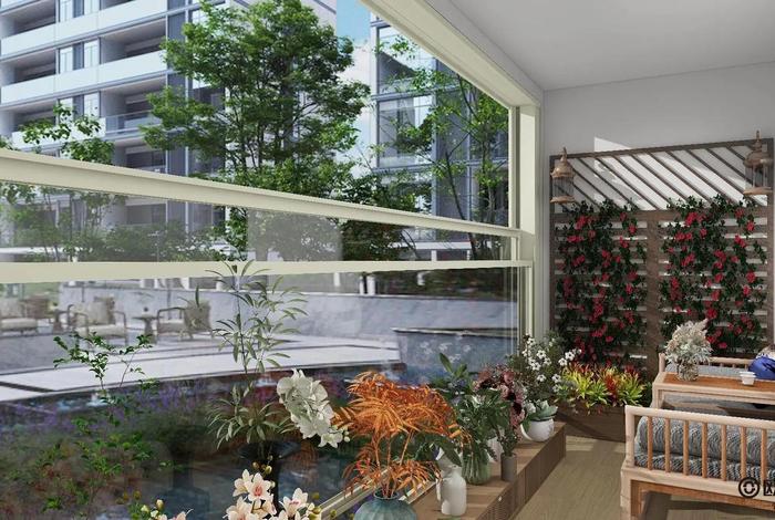 生活阳台封窗能安燃气热水器吗、阳台封窗可以砌墙吗