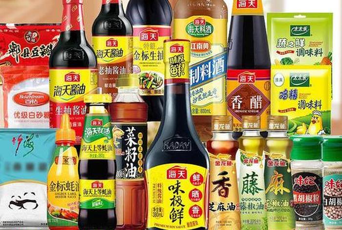 生活调味品图片，生活调味品有哪些