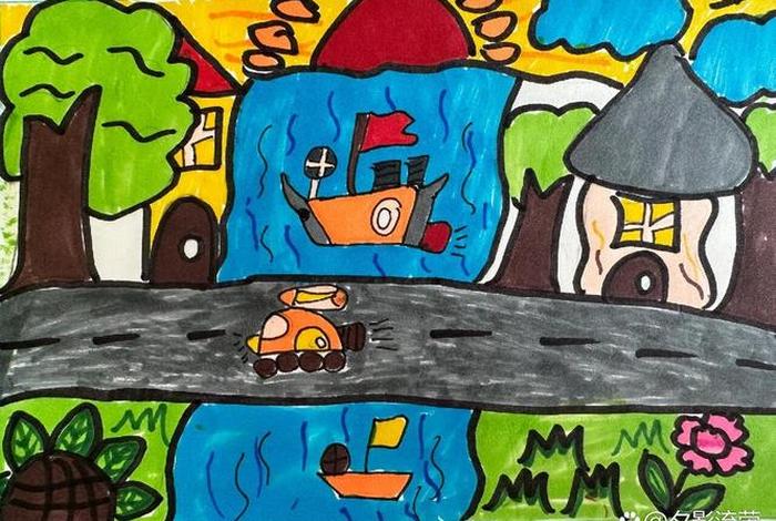 社区生活图画(社区生活绘画作品) 社区生活图画(社区生活绘画作品)