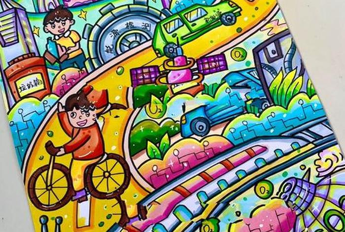 低碳生活画一幅画 低碳生活的画手绘 低碳生活画一幅画 低碳生活的画手绘