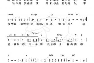 一生火热歌谱完整；一生热爱歌词