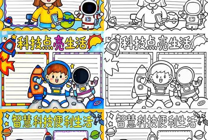 科技生活的手抄报怎么画;科技生活手抄报简单 科技生活的手抄报怎么画;科技生活手抄报简单