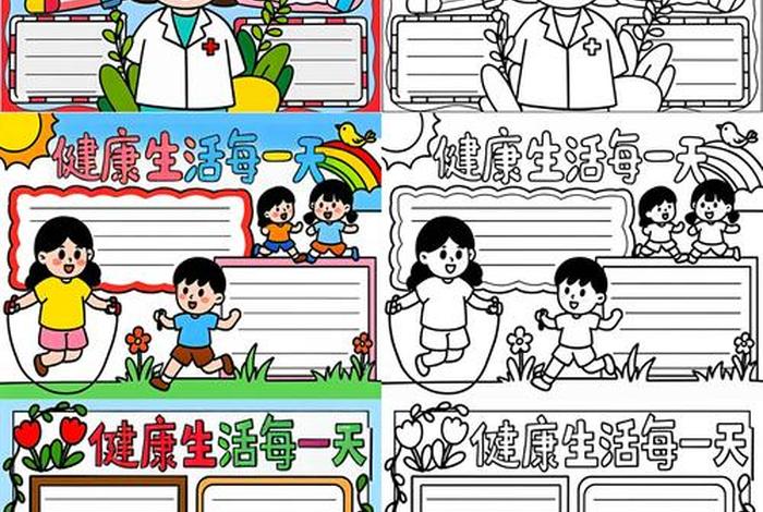 健康新生活小报 健康新生活手抄报 健康新生活小报 健康新生活手抄报